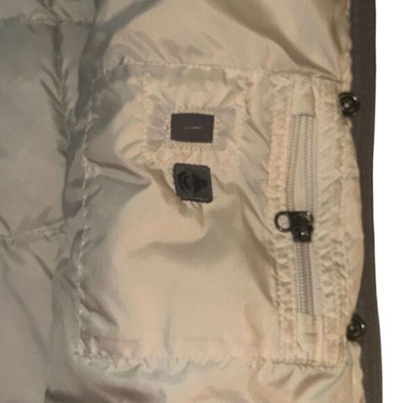 The North Face Gray 600 Insulated Down Quilted Hooded Puffer Jacket Ladies XS - Picture 13 of 15